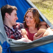 Coghlans Çift Kişilik Paraşüt Hamak (Mavi) thumbnail 12