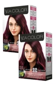 Sea Color 4/65 Saç Boyası Şarap Kızılı 100 ml x 2 Kutu thumbnail 1