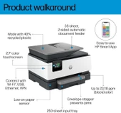 HP Officejet Pro 9123 Çok Fonksiyonlu Yazıcı - 3