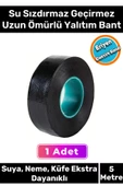Özel Su Geçirmez Sızdırmaz Yanmaz Ekstra Güçlü Yapışkanlı Eriyen Kauçuk Yalıtım Bandı - 1 Adet thumbnail 1