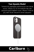 iPhone 11 12 13 14 15 Magsafe Kablosuz Hızlı Şarj Aleti Apple Tam Uyumlu Wireless Charger Adaptörü - 3