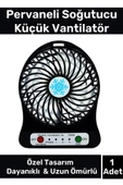 Özel Üretim Usb Şarjlı 3 Kademeli Sessiz Taşınabilir Mini Fan Pervaneli Soğutucu Küçük Vantilatör - 1