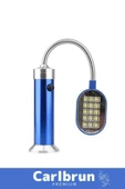 Özel Üretim Beyaz Işık Aleminyum Metal Gövde Pilli Tasarruf Özellikli 15 SMD Ledli Mıknatıslı Lamba - 3