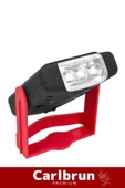 Deluxe Seri Sert Plastik Beyaz Işık 50 Metre Mesafeli Pilli 20+3 SMD Parlak Led Lamba - 2