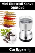Özel Üretim Paslanmaz Çelik Düşük Sesli 50 Gram Kapasiteli Mini Elektrikli Baharat Kahve Öğütücü - 1