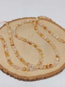 Sitrin Taşı Açık & Koyu Karışık Renk Faset Kesim Dizi 6mm (35-36cm) (52828) thumbnail 3