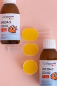 Çocuk Omega-3 Kids Liquid & Multivitamin 150ml Çocuklar Için Portakal Aromalı Sıvı Balık Yağı - 3
