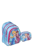 Kız Çocuk 3 Bölmeli Elsa Figürlü Okul Sırt Çantası 13SYG11-Elsa thumbnail 1