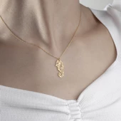 925 Ayar Gümüş Denizatı Kolye thumbnail 5