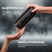 Moodix HO23P30 Bluetooth Hoparlör Siyah 8W*2 IPX7 Suya Dayanıklı - 6