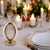 Modern Dekoratif Romantik Süsleme Masa Lambası Ledli Beyaz Sarı Soft Işıldak Şarjlı Masa Gece Lamba thumbnail 8