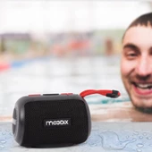 Moodix HO23T10 Bluetooth Hoparlör Siyah 5W IPX6 Suya Dayanıklı - 3