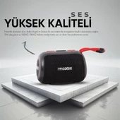 Moodix HO23T10 Bluetooth Hoparlör Siyah 5W IPX6 Suya Dayanıklı - 8