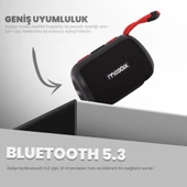 Moodix HO23T10 Bluetooth Hoparlör Siyah 5W IPX6 Suya Dayanıklı - 7