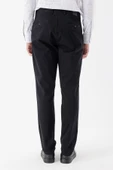 Siyah Pamuklu Yandan Cepli Casual Comfort Fit Chino Pantolon 1003235154 thumbnail 6