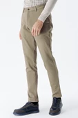 Camel Pamuklu Yandan Cepli Casual Slim Fit Chino Pantolon 1003235120 thumbnail 3