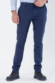 Lacivert Pamuklu Yandan Cepli Casual Slim Fit Chino Pantolon 1003235119 thumbnail 4