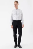 Siyah Pamuklu Yandan Cepli Casual Comfort Fit Chino Pantolon 1003235154 thumbnail 3