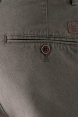 Koyu Haki Pamuklu Yandan Cepli Casual Slim Fit Chino Pantolon 1003235117 thumbnail 5