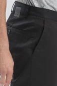 Siyah Pamuklu Yandan Cepli Casual Comfort Fit Chino Pantolon 1003240160 - 6