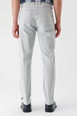 Taş Rengi Pamuklu 5 Cep Casual Slim Fit 5 Cep Pantolon 1003240318 - 7