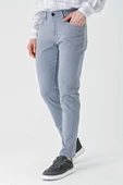 Koyu Mavi Pamuklu 5 Cep Casual Slim Fit 5 Cep Pantolon 1003240318 thumbnail 1