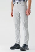 Taş Rengi Pamuklu 5 Cep Casual Slim Fit 5 Cep Pantolon 1003240318 - 1