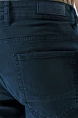 Koyu Lacivert Pamuklu 5 Cep Casual Slim Fit 5 Cep Pantolon 1003240318 - 6