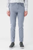 Koyu Mavi Pamuklu 5 Cep Casual Slim Fit 5 Cep Pantolon 1003240318 thumbnail 2
