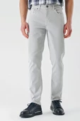 Taş Rengi Pamuklu 5 Cep Casual Slim Fit 5 Cep Pantolon 1003240318 - 2