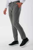 Toprak Esnek Lastikli Yandan Cepli Casual Slim Fit Jogger Pantolon 1003240155 - 5