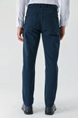 Koyu Lacivert Pamuklu 5 Cep Casual Slim Fit 5 Cep Pantolon 1003240318 - 10