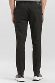 Siyah Pamuklu Yandan Cepli Casual Slim Fit Chino Pantolon 1003240168 thumbnail 3