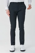 Siyah Pamuklu Yandan Cepli Casual Slim Fit Chino Pantolon 1003240156 thumbnail 3