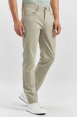 Koyu Bej Pamuklu 5 Cep Casual Slim Fit 5 Cep Pantolon 1003240319 - 2