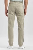 Koyu Bej Pamuklu 5 Cep Casual Slim Fit 5 Cep Pantolon 1003240319 - 5