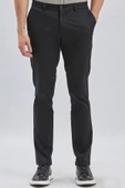 Siyah Pamuklu Yandan Cepli Casual Slim Fit Chino Pantolon 1003240161 thumbnail 1