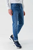 Mavi Gabardin Pamuklu 5 Cepli Slim Fit Dar Kesim Casual Denim Pantolon 1023240154 - 4