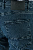 Koyu Haki Gabardin 5 Cepli Slim Fit Dar Kesim Casual Denim Jean Kot Pantolon 1023240150 - 5