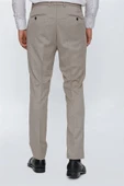 Bej Esnek Yandan Cepli Slim Fit Classic Pantolon 1003230151 - 6