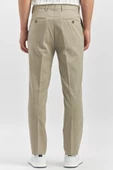 Bej Esnek Yandan Cepli Slim Fit Classic Pantolon 1003240165 - 6