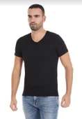 YILDIZ 151 ERKEK MODAL V YAKA KISA KOL ATLET 6 ADET - 1