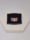 Motifli Bakır Yüzük (Ayarlanabilir) (52788) thumbnail 4