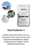 Ultra Sert SUPER-X66 Hobi Harcı – Taş Tozu – Hobi Alçısı 1500 KG - 2