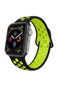 Apple Watch Silikon Delikli Kordon Iwatch Uyumlu Kayış Seri 1 | 2 | 3 | 4 | 5 | 6 Seri 38 & 40mm - 12