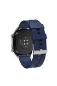 Huawei Gt  Gt 2 Honor Magic Watch Uyumlu 2 46mm Akıllı Saat Silikon Kordon Siyah - 7