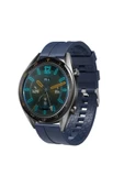 Huawei Gt  Gt 2 Honor Magic Watch Uyumlu 2 46mm Akıllı Saat Silikon Kordon Siyah - 8