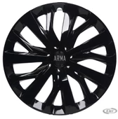 Jant Kapağı Kırılmaz 15" Parlak Siyah Rifter Yeni Model (1 ADET) - 1