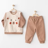 Erkek Bebek Takım 2'li Set Adventurous Bear AC25026 thumbnail 2
