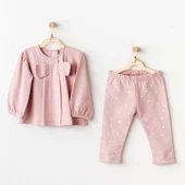 Kız Bebek Takım 2'li Set Puppy Gazelle AC25053 thumbnail 1